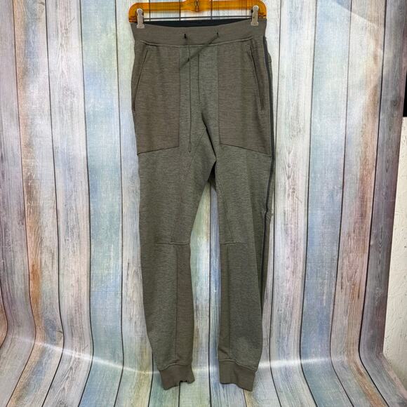 Lululemon Pants Textured Tech Jogger Men's XS Green Work Out Pants - Picture 9 of 10